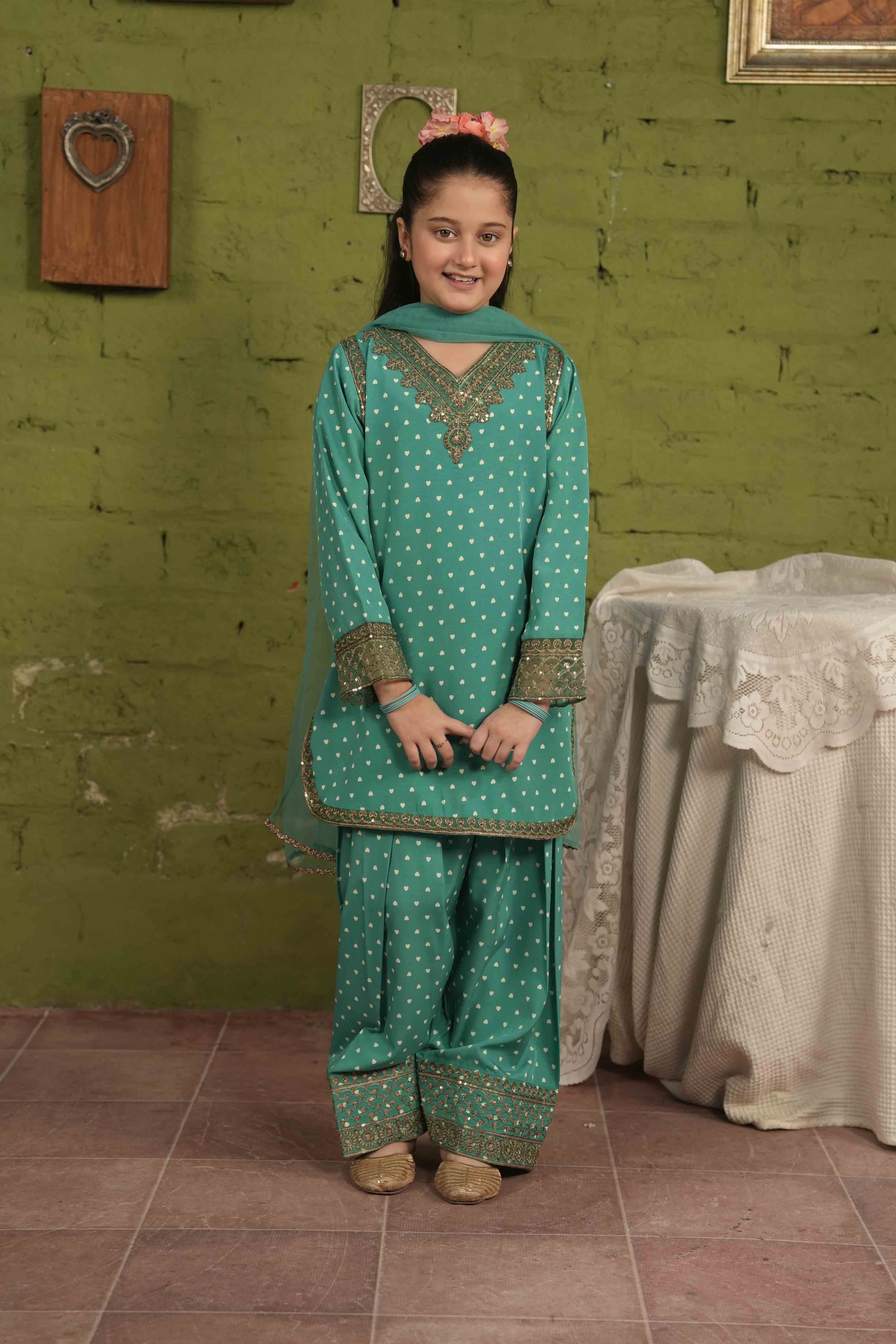 Summer Fancy 3 Piece Premium Stiched