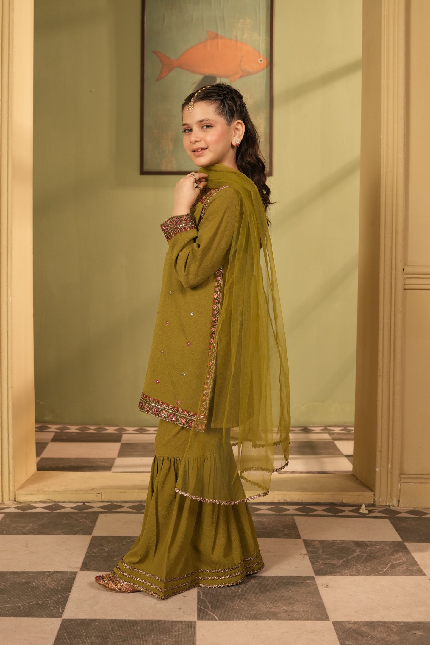 Summer Fancy 3 Piece Premium Stiched