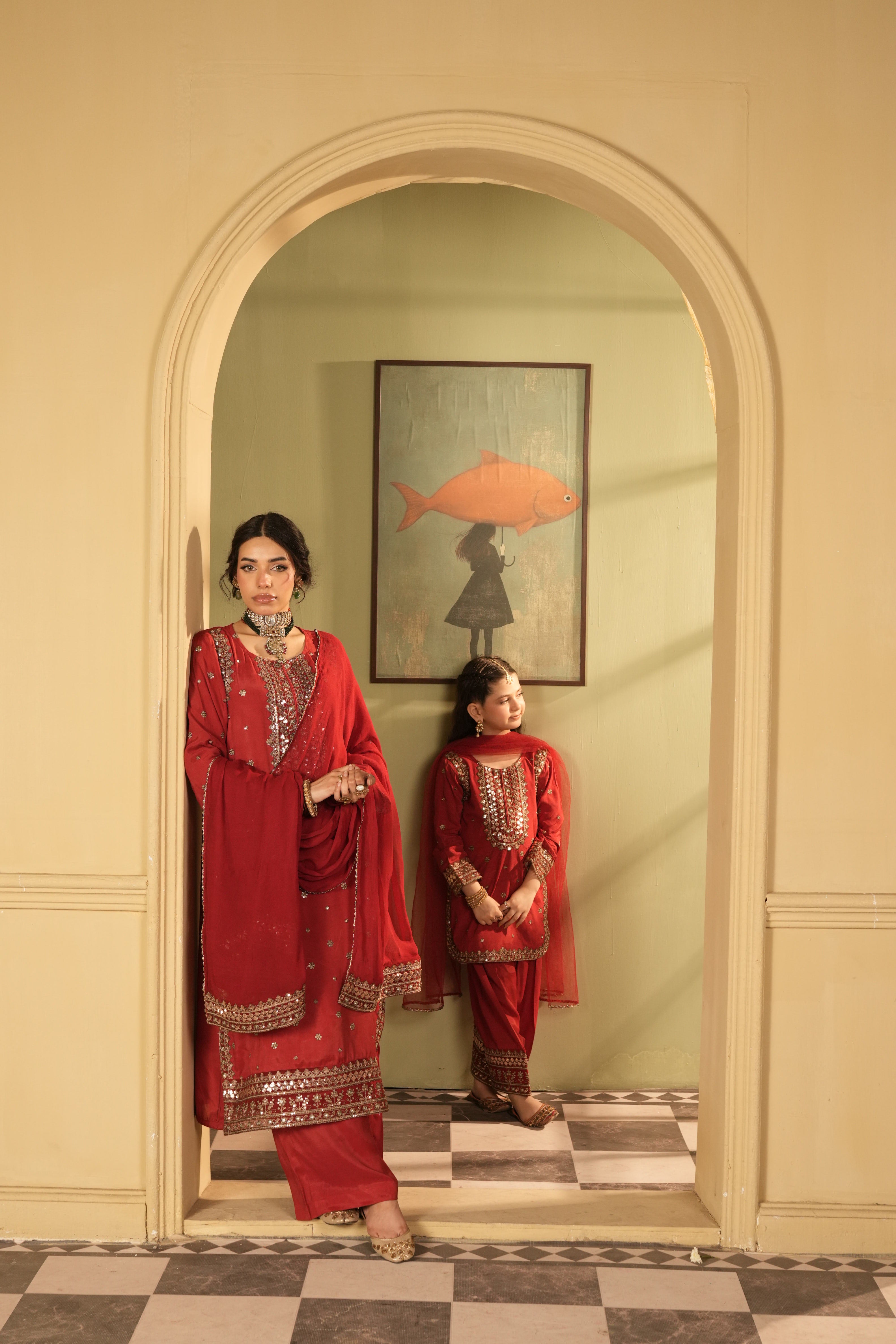 Mom&Daughter Summer Fancy 3 Piece