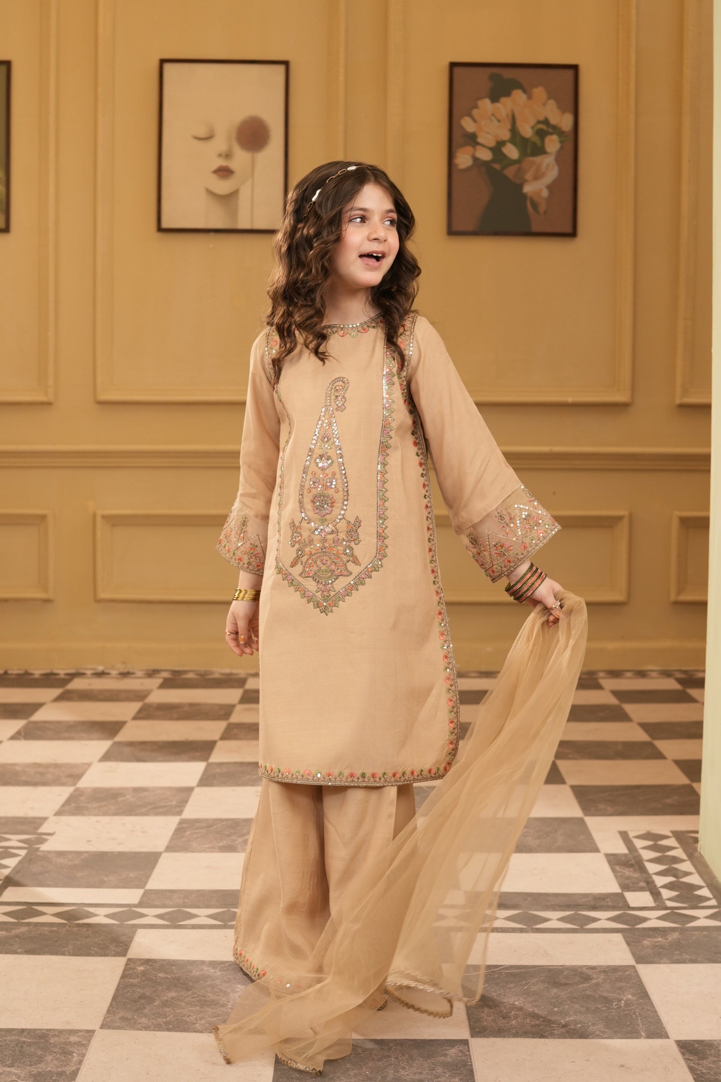 Summer Fancy 3 Piece Premium Stiched