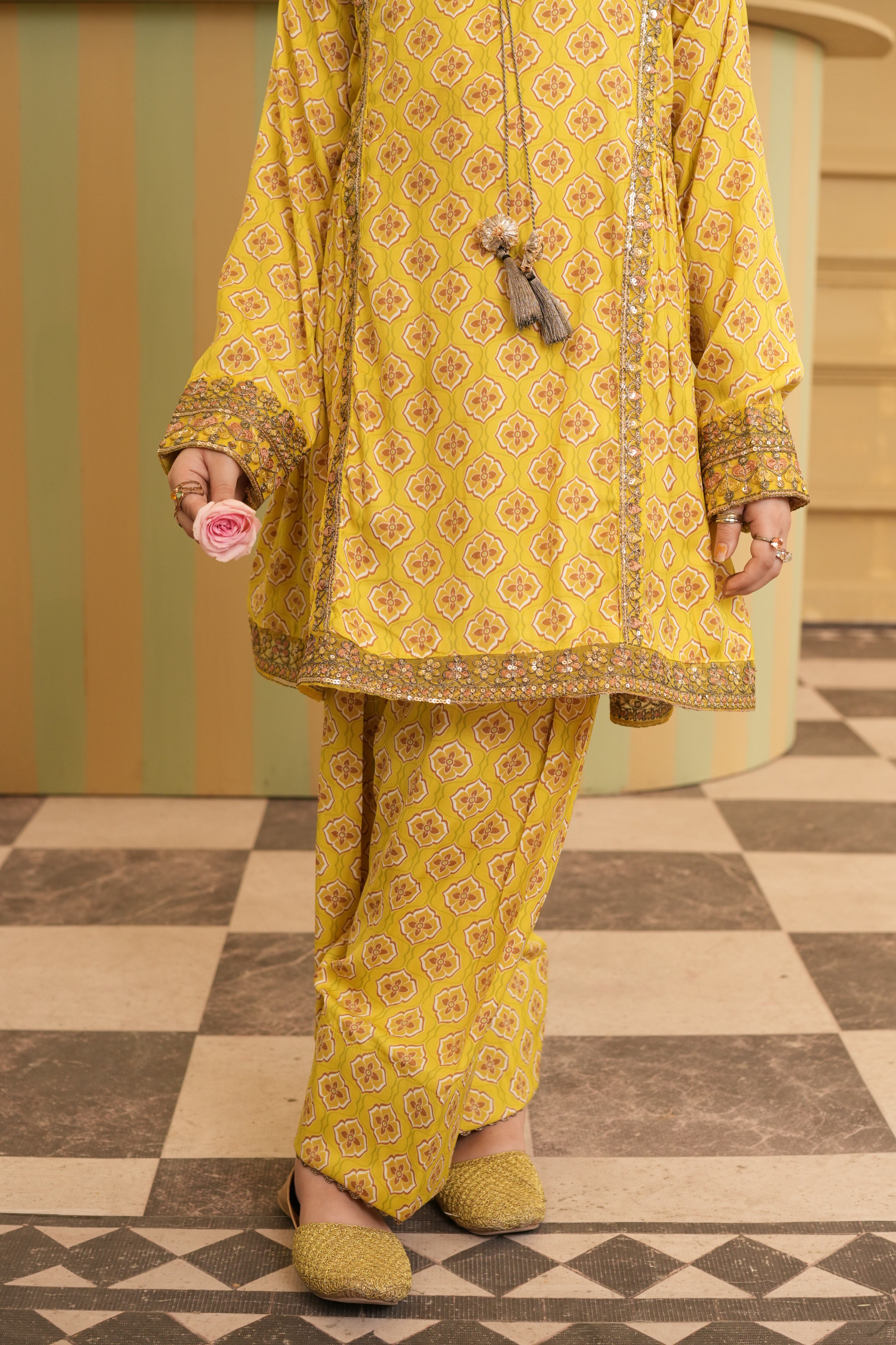 Summer Fancy 3 Piece Premium Stiched