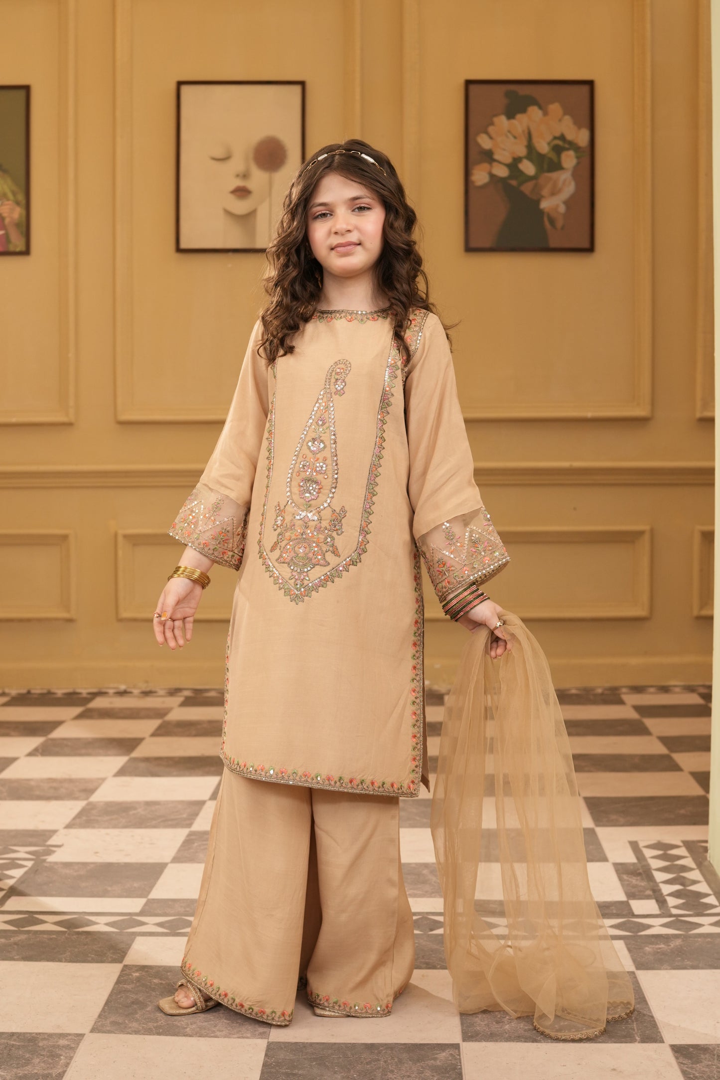 Summer Fancy 3 Piece Premium Stiched