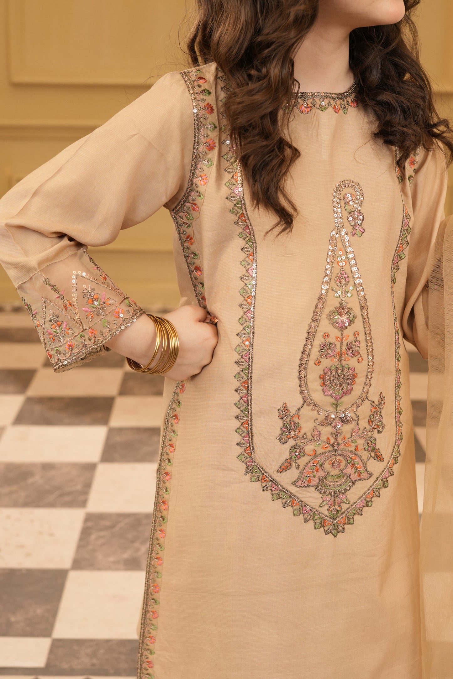 Summer Fancy 3 Piece Premium Stiched