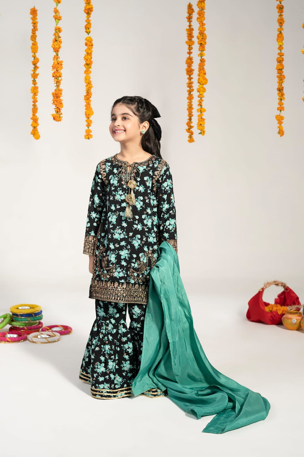 3 Piece Premium Silk Cotton Stiched