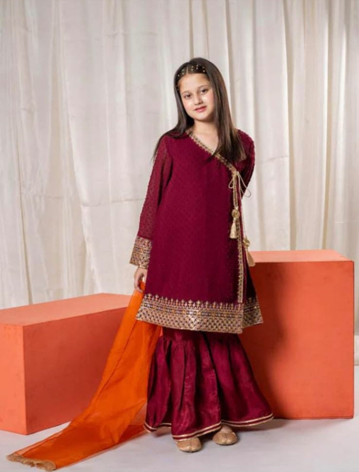 3 Piece Premium Fancy Summer Cotton Stiched