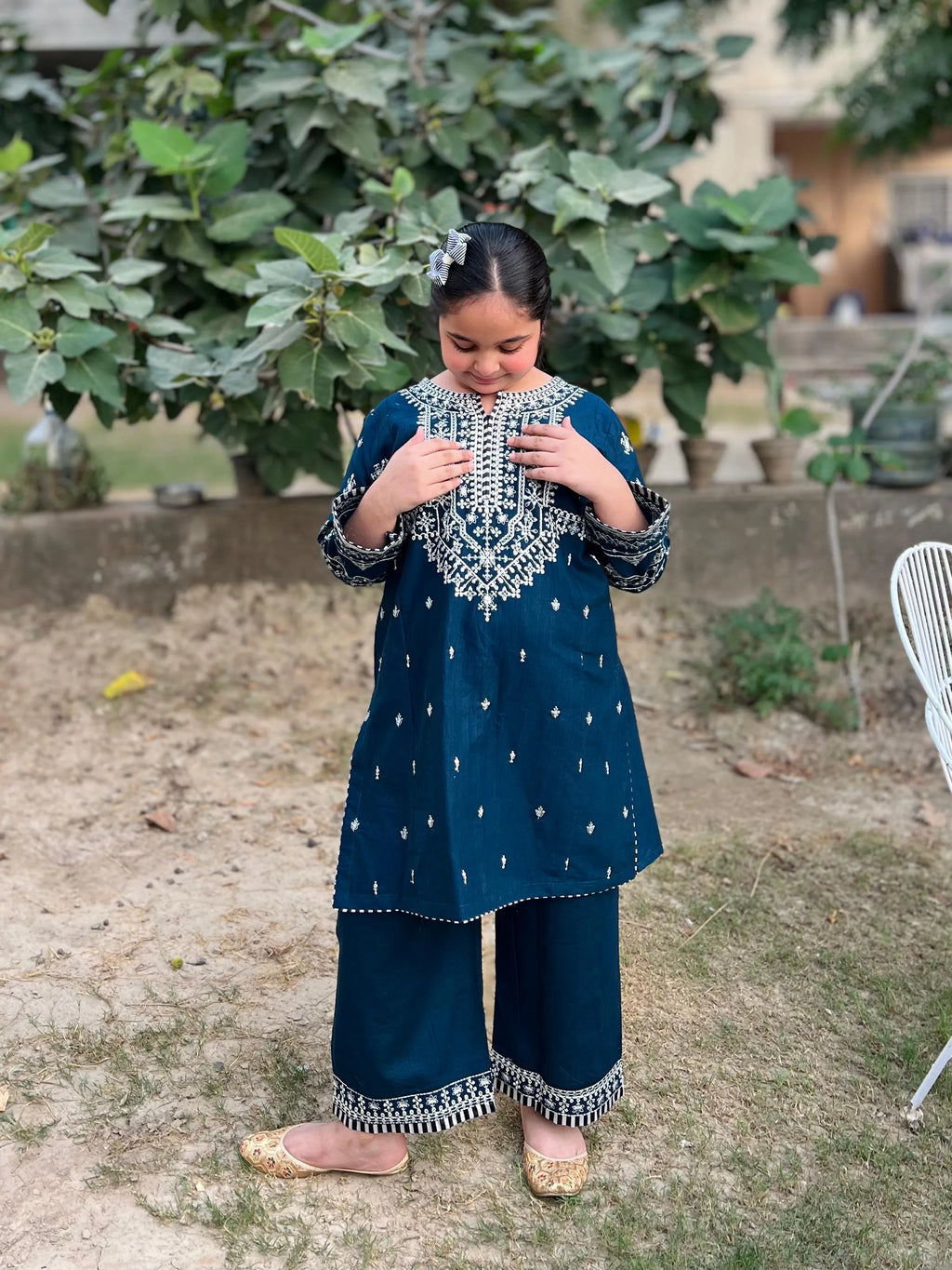 IZM-2PC-STICHED-KHADAR-DRESS