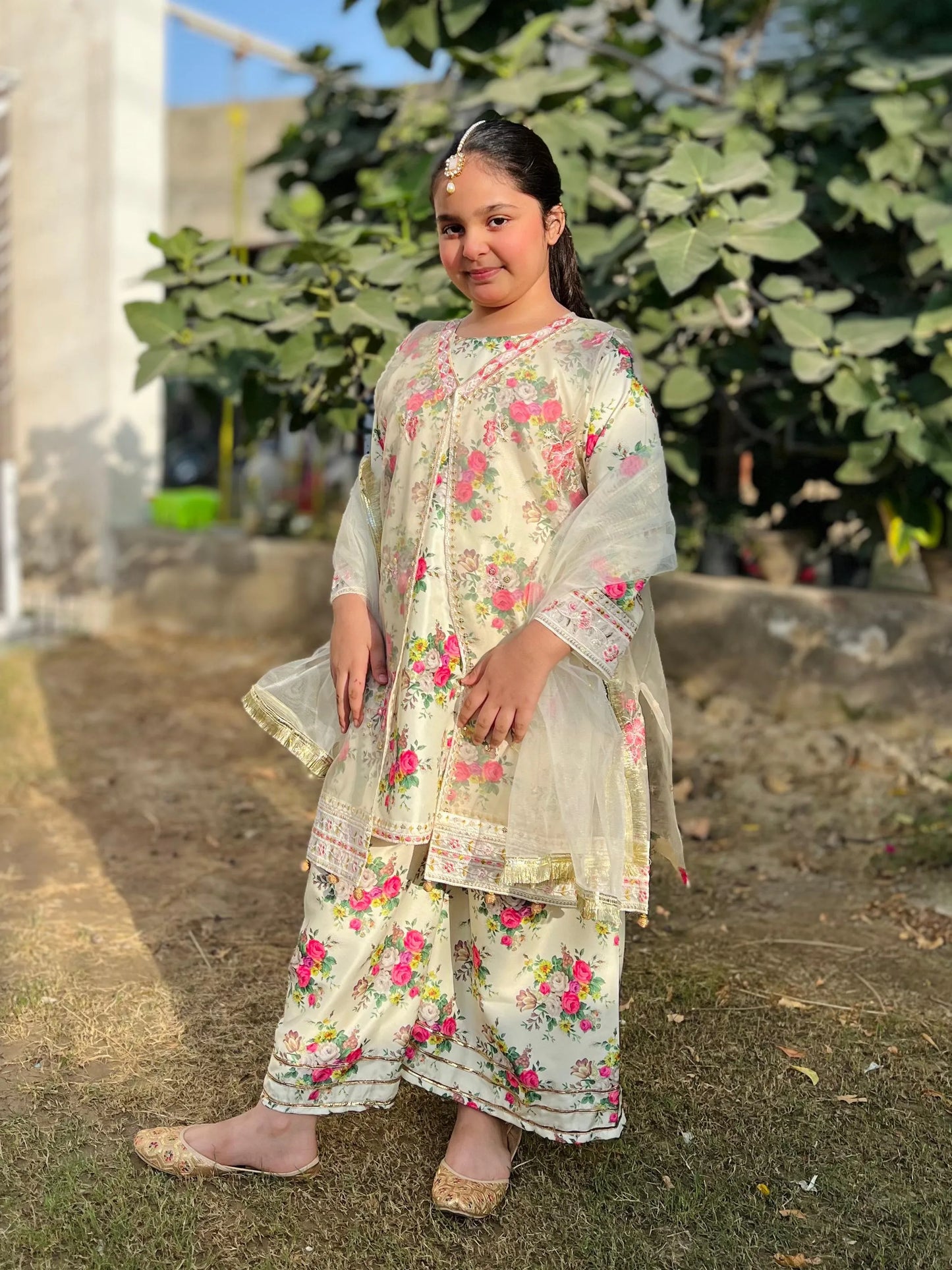 IZM-2PC-STICHED-SILK-FANCY-DRESS