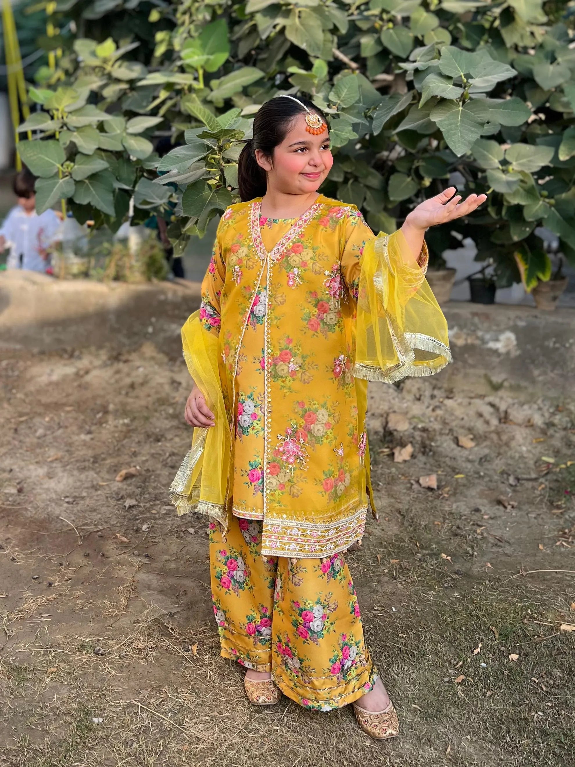 IZM-2PC-STICHED-SILK-FANCY-DRESS