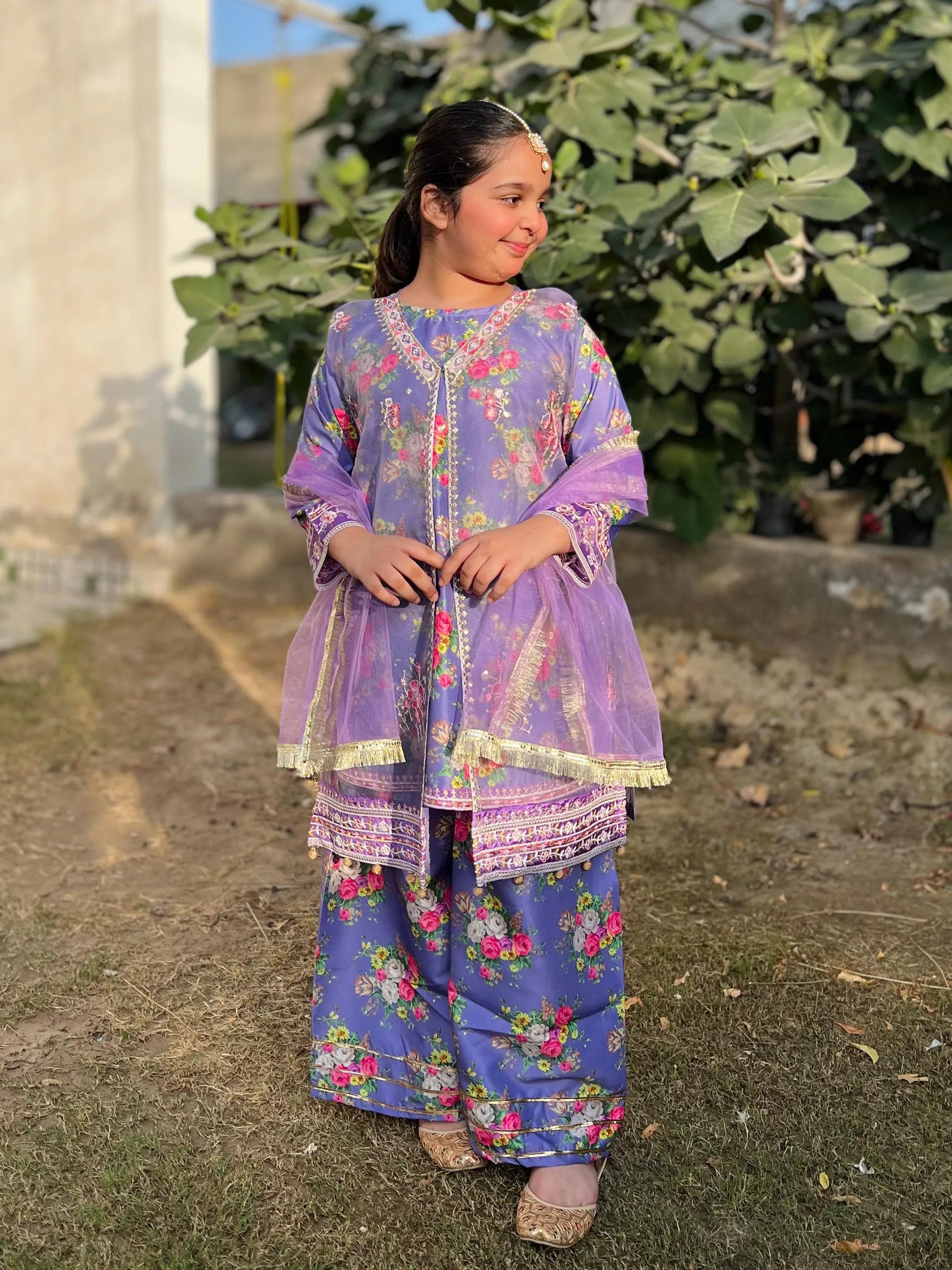 IZM-2PC-STICHED-SILK-FANCY-DRESS