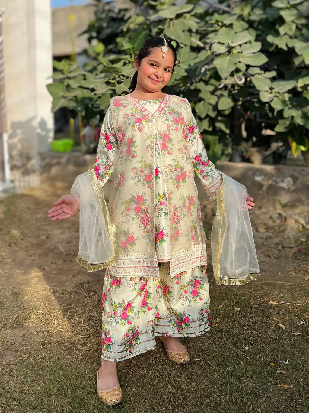 IZM-2PC-STICHED-SILK-FANCY-DRESS