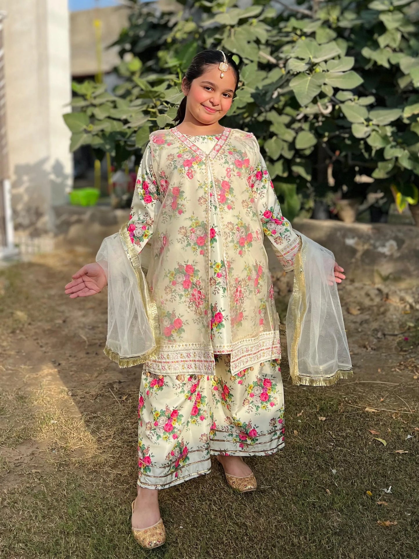 IZM-2PC-STICHED-SILK-FANCY-DRESS