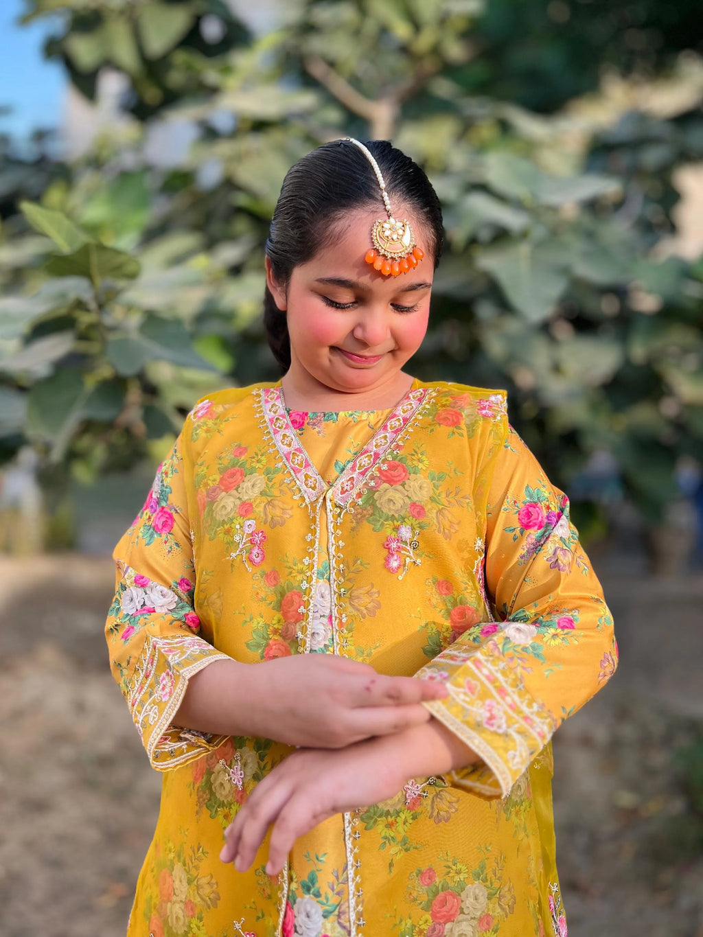 IZM-2PC-STICHED-SILK-FANCY-DRESS