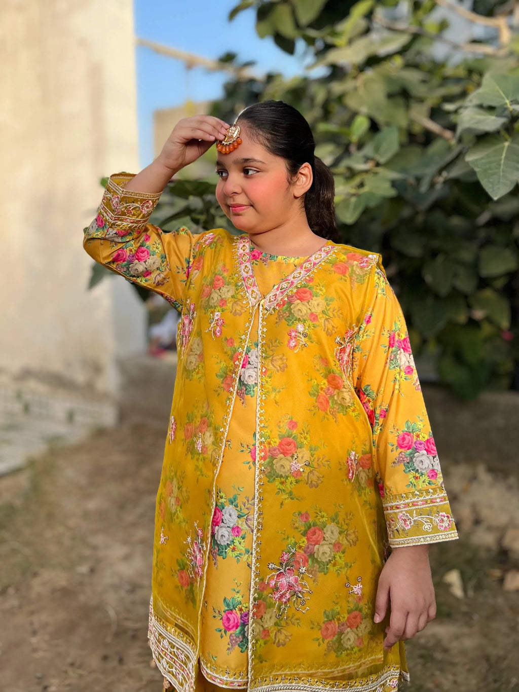 IZM-2PC-STICHED-SILK-FANCY-DRESS