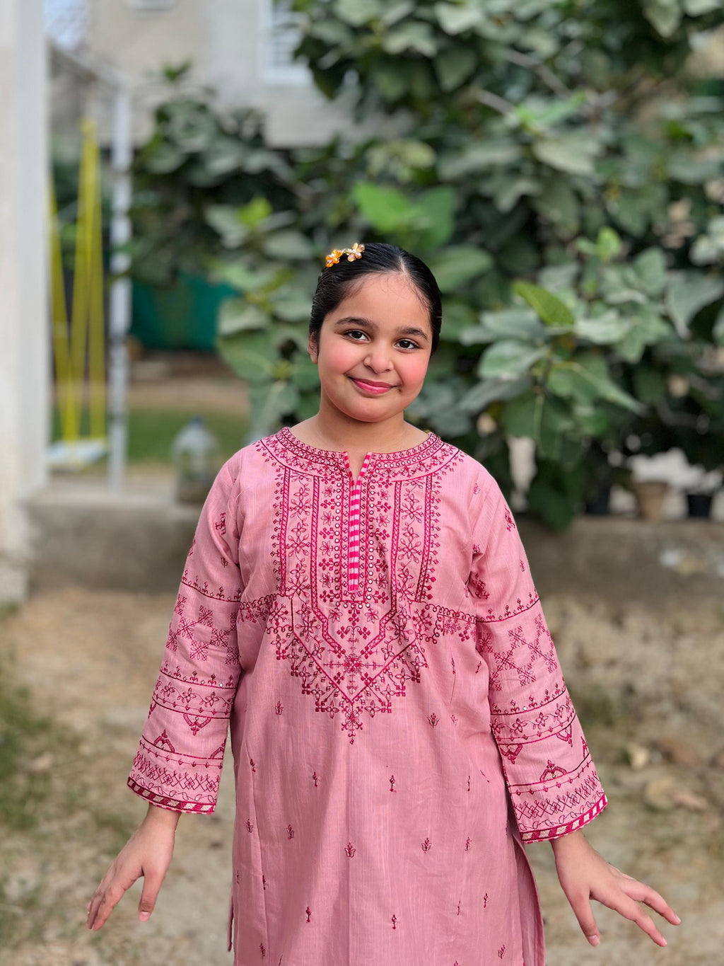 IZM-2PC-STICHED-KHADAR-DRESS