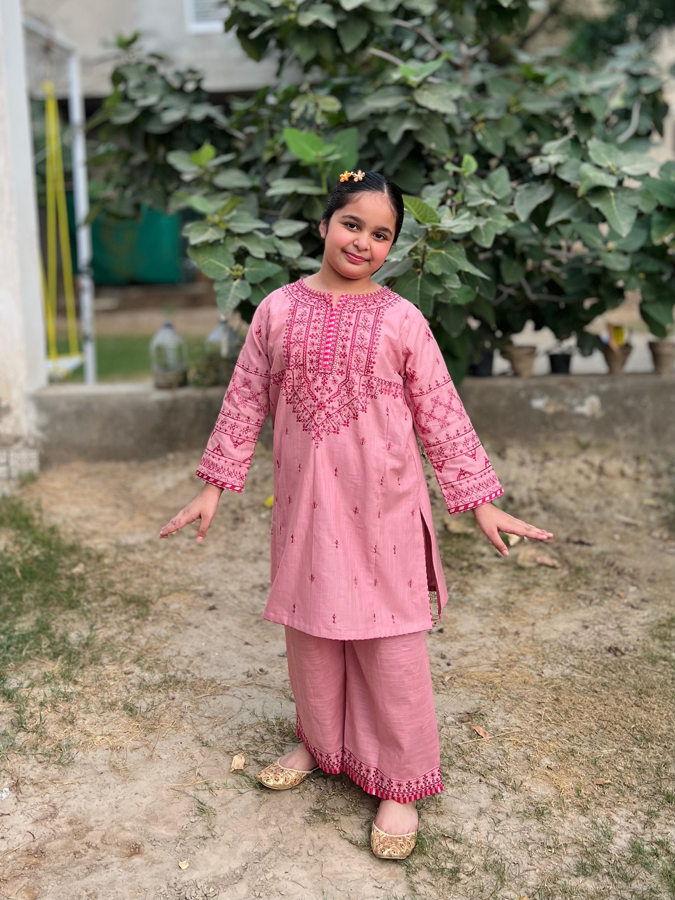 IZM-2PC-STICHED-KHADAR-DRESS