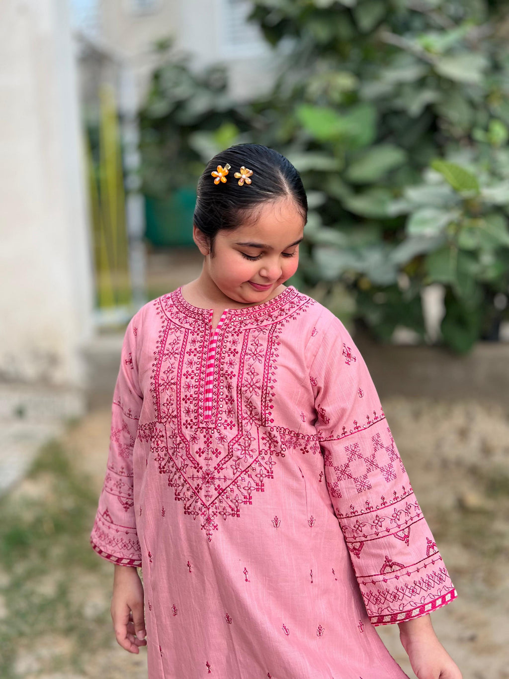 IZM-2PC-STICHED-KHADAR-DRESS