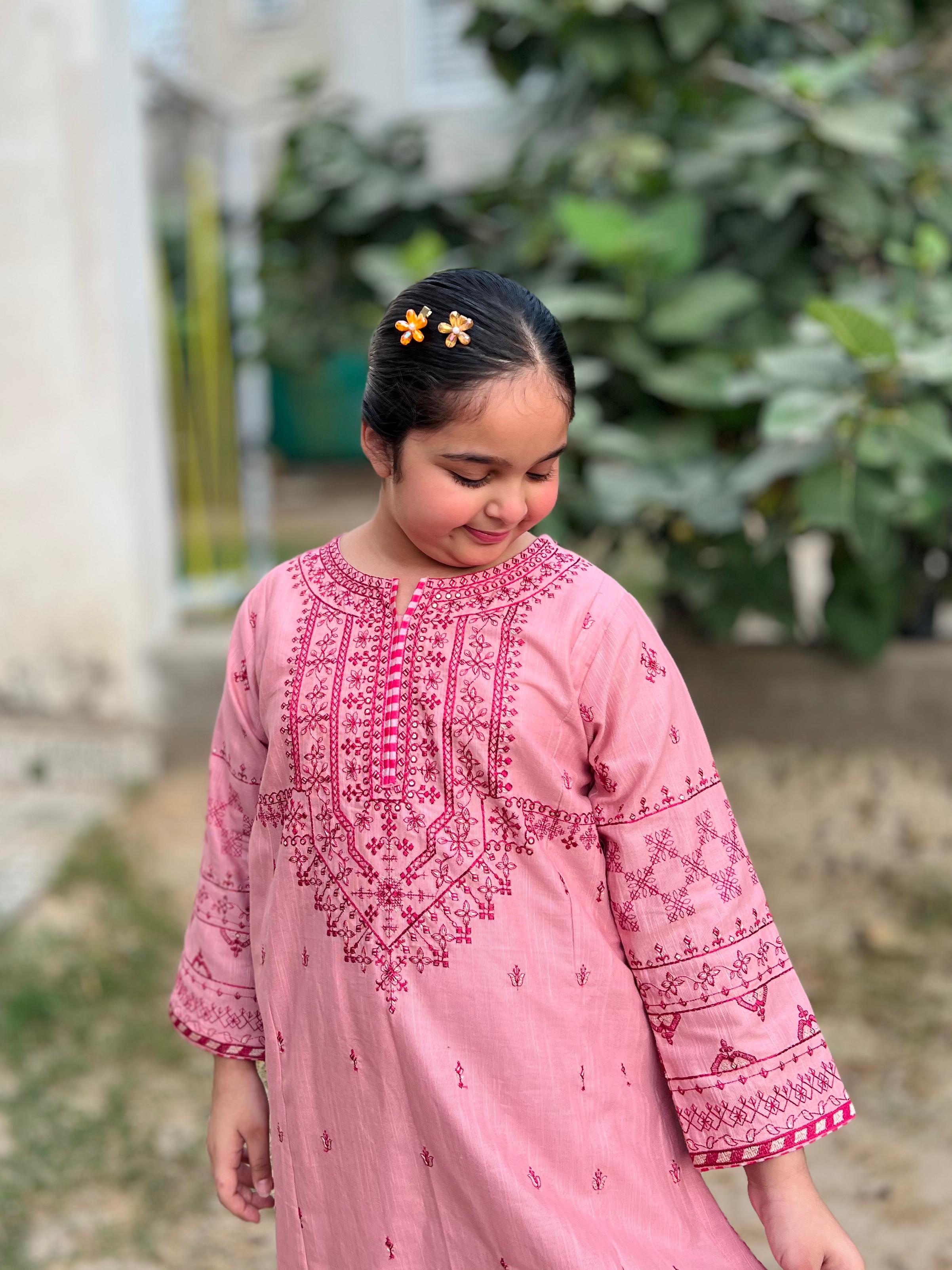 IZM-2PC-STICHED-KHADAR-DRESS