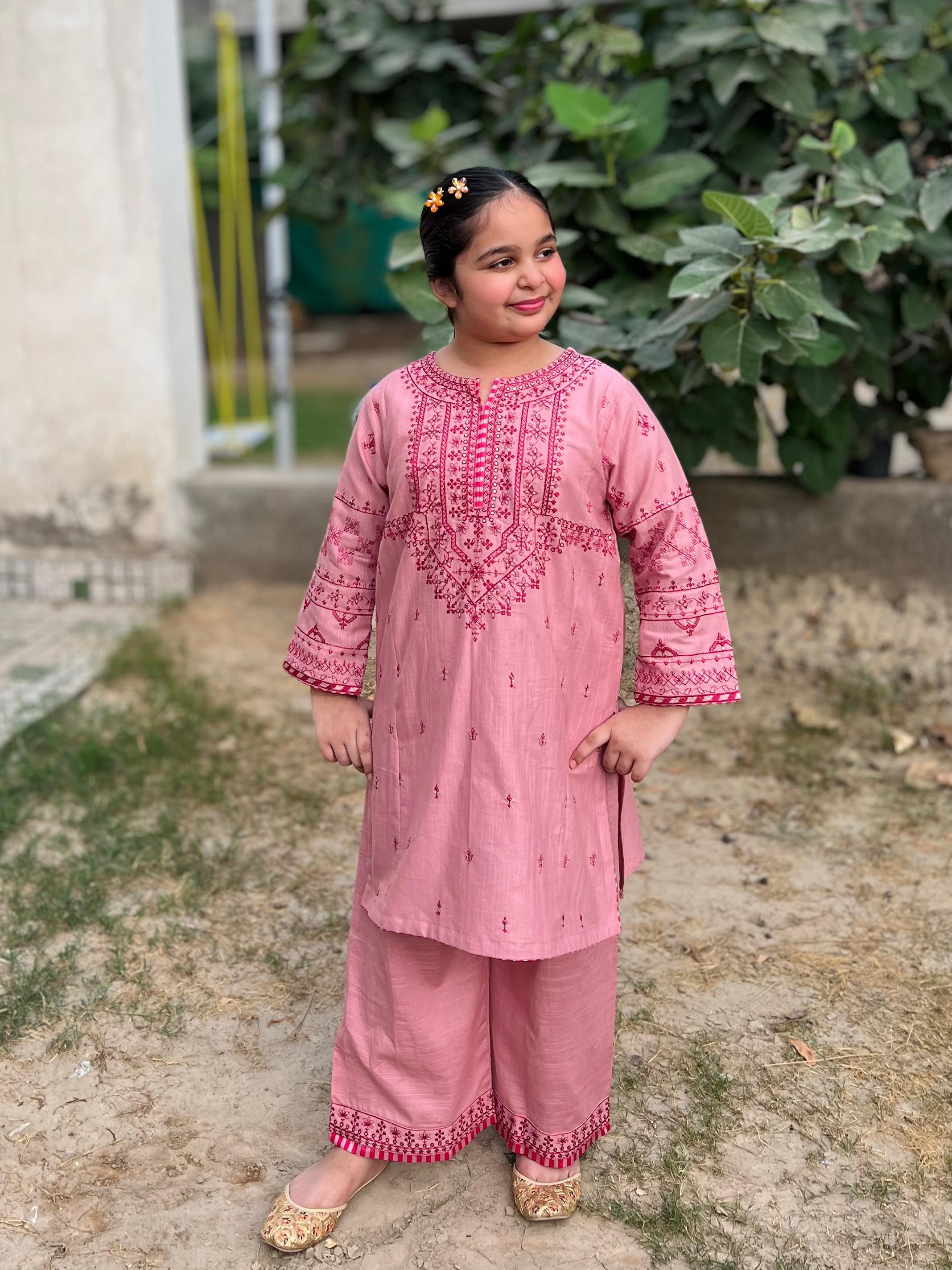 IZM-2PC-STICHED-KHADAR-DRESS