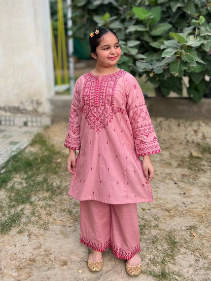 IZM-2PC-STICHED-KHADAR-DRESS