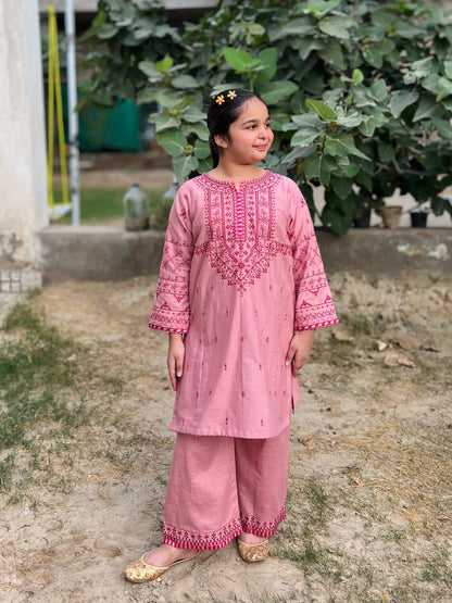 IZM-2PC-STICHED-KHADAR-DRESS