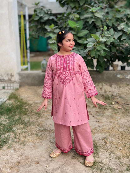 IZM-2PC-STICHED-KHADAR-DRESS