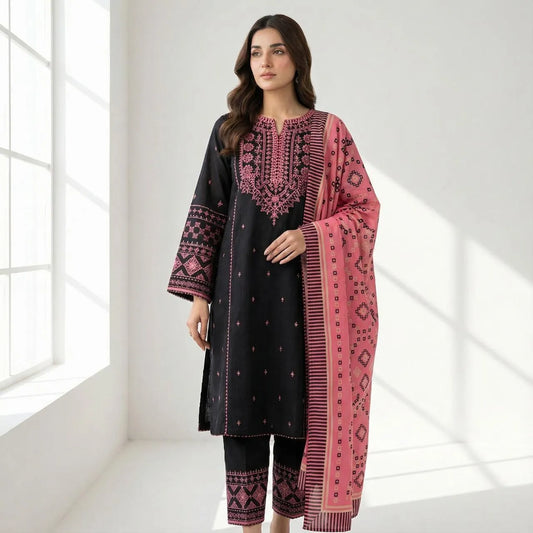 3PC STICHED KHADAR-IZM-Ladies-001