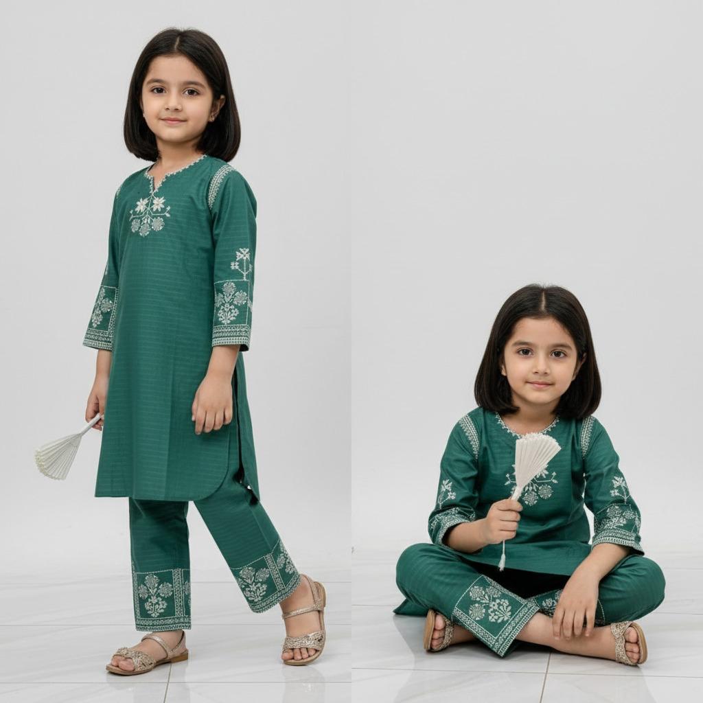 IZM-2PC-STICHED-KHADAR-DRESS