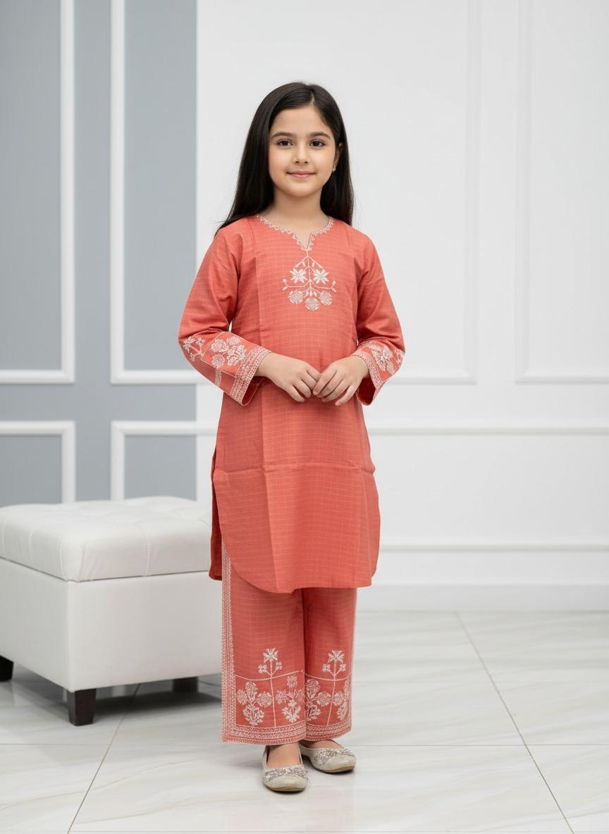 IZM-2PC-STICHED-KHADAR-DRESS