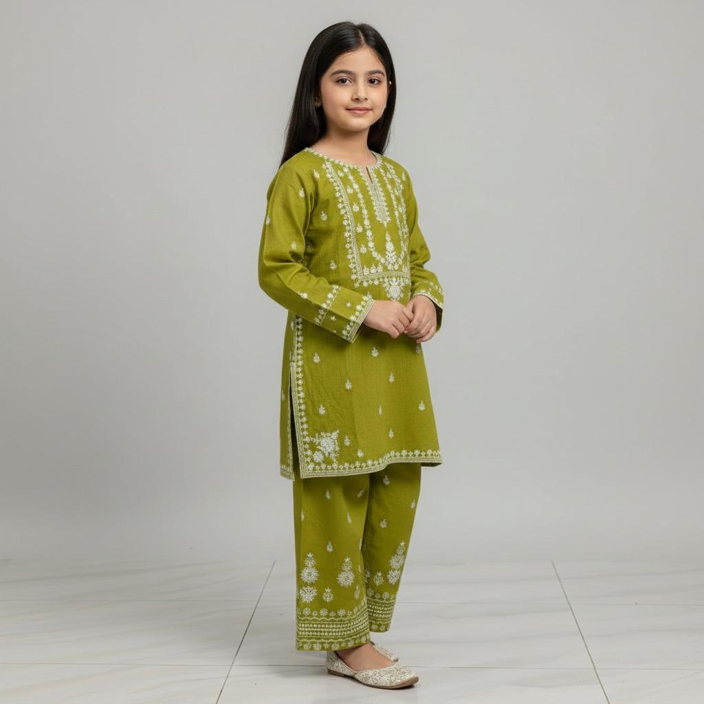 IZM-2PC-STICHED-KHADAR-DRESS