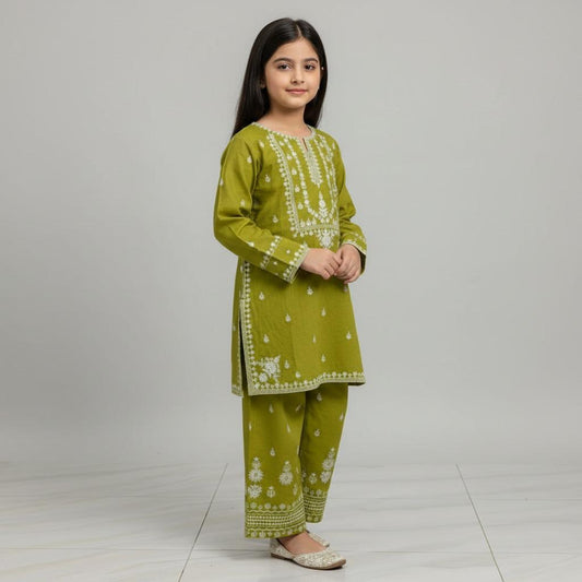 IZM-2PC-STICHED-KHADAR-DRESS