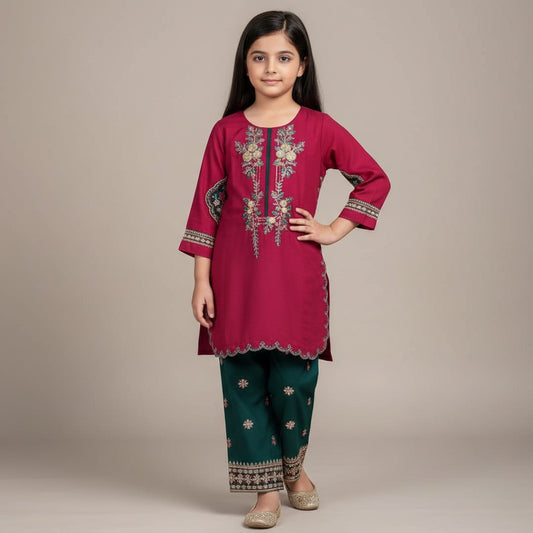 2pc Premium Lawn Kids