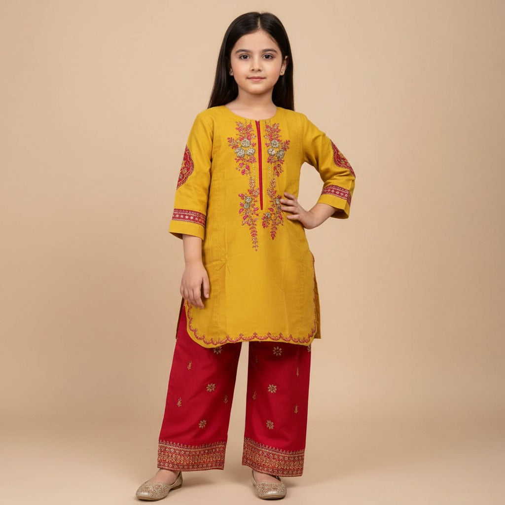 2pc Premium Lawn Kids