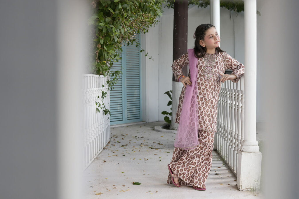 Tiny Grace -Stitched-Premium-Lawn