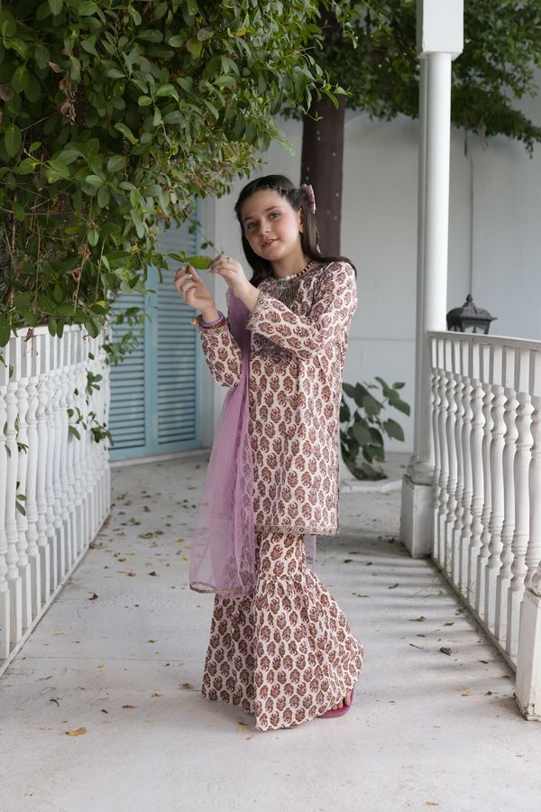 Tiny Grace -Stitched-Premium-Lawn