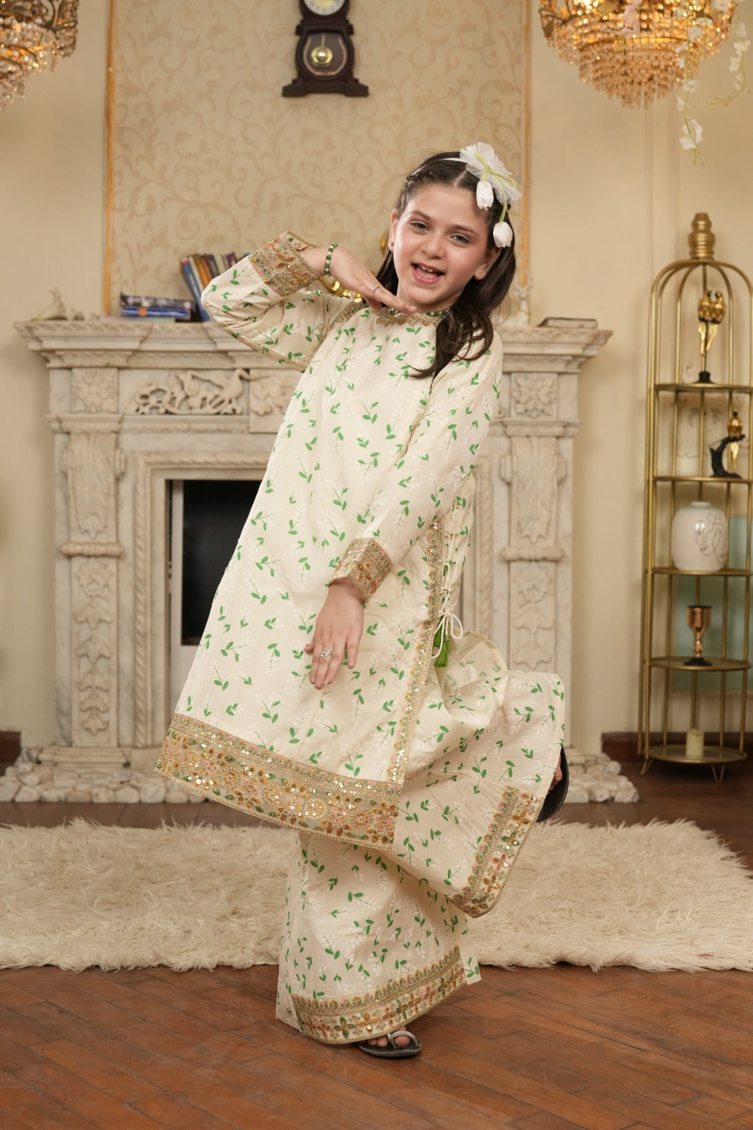 Soft Spark -Stitched-Premium-Lawn