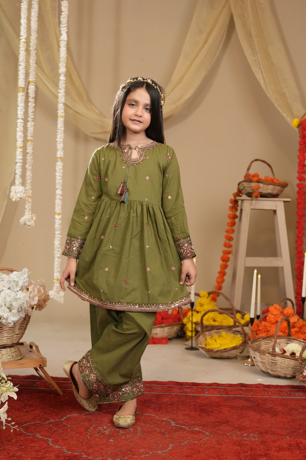 Junior Bloom - Stitched-Premium-Lawn